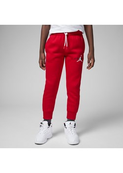 Spodnie z dzianiny dla małych dzieci Jordan - Czerwony ze sklepu Nike poland w kategorii Spodnie chłopięce - zdjęcie 161527040