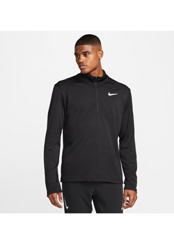 Męska koszulka do biegania z zamkiem 1/2 Nike Pacer - Czerń ze sklepu Nike poland w kategorii T-shirty męskie - zdjęcie 161527053