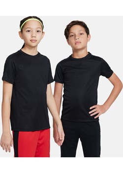 Dziecięca koszulka piłkarska Nike Dri-FIT Academy23 - Czerń ze sklepu Nike poland w kategorii T-shirty chłopięce - zdjęcie 161527181