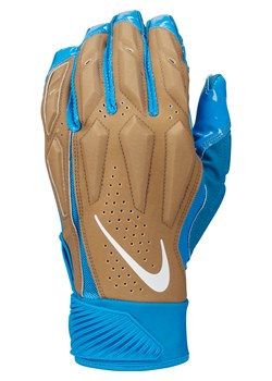 Rękawice piłkarskie Nike D-Tack x Off-White™ - Niebieski ze sklepu Nike poland w kategorii Rękawiczki męskie - zdjęcie 161527264