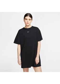 Sukienka damska Nike Sportswear Essential - Czerń ze sklepu Nike poland w kategorii Sukienki - zdjęcie 161527553