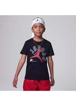 T-shirt dla małych dzieci Jordan Varsity Jumpman Tee - Czerń ze sklepu Nike poland w kategorii T-shirty chłopięce - zdjęcie 161527722