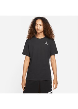Męski T-shirt z krótkim rękawem Jordan Jumpman - Czerń ze sklepu Nike poland w kategorii T-shirty męskie - zdjęcie 161527753
