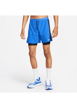 Męskie hybrydowe spodenki do biegania Nike Stride Dri-FIT 13 cm - Niebieski ze sklepu Nike poland w kategorii Spodenki męskie - zdjęcie 161527891
