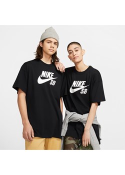 T-shirt do skateboardingu z logo Nike SB - Czerń ze sklepu Nike poland w kategorii T-shirty męskie - zdjęcie 161528170