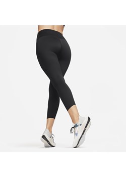 Damskie legginsy o skróconym kroju z wysokim stanem i kieszeniami  zapewniające średnie wsparcie Nike Universa