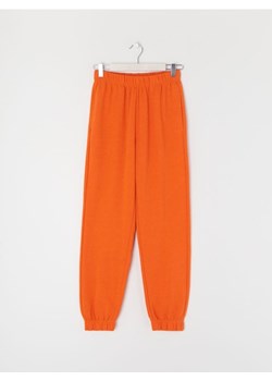 Sinsay - Spodnie dresowe - pomarańczowy ze sklepu Sinsay w kategorii Spodnie damskie - zdjęcie 161560633
