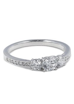 Swarovski Pierścionek Trylogii 5656291 Srebrny ze sklepu MODIVO w kategorii Pierścionki - zdjęcie 161563620