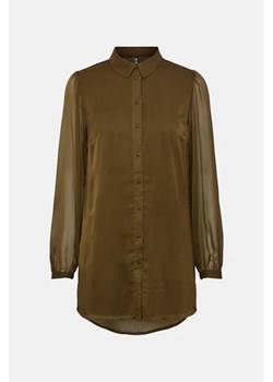 PIECES Koszula - Oliwkowy ciemny - Kobieta - L (L) ze sklepu Halfprice w kategorii Koszule damskie - zdjęcie 161566340