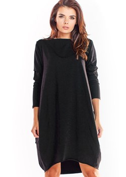 Sukienka mini z długim rękawem czarna M232, Kolor czarny, Rozmiar S/M, Infinite You ze sklepu Primodo w kategorii Sukienki - zdjęcie 161568771