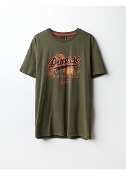 Koszulka YAK 02 Khaki S ze sklepu Diverse w kategorii T-shirty męskie - zdjęcie 161568852
