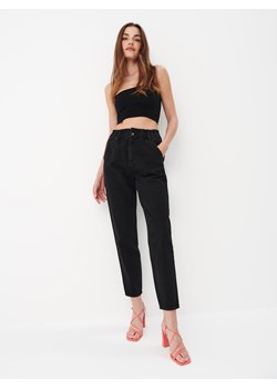 Mohito - Jeansy paperbag - Czarny ze sklepu Mohito w kategorii Jeansy damskie - zdjęcie 161570633
