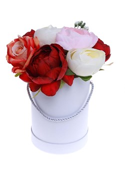 Flower box- kolorowe róże na prezent /FL22 S245/ ze sklepu Pantofelek24.pl w kategorii Dekoracje - zdjęcie 161573302