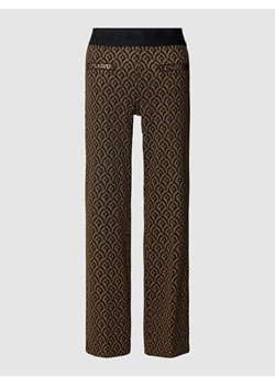 Luźne spodnie ze wzorem na całej powierzchni model ‘FAITH’ ze sklepu Peek&Cloppenburg  w kategorii Spodnie damskie - zdjęcie 161577144
