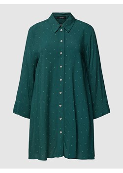 Bluzka z wiskozy ze wzorem na całej powierzchni model ‘Fadonna’ ze sklepu Peek&Cloppenburg  w kategorii Koszule damskie - zdjęcie 161577191