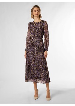 JOOP! Sukienka damska Kobiety Sztuczne włókno lila wzorzysty ze sklepu vangraaf w kategorii Sukienki - zdjęcie 161582481