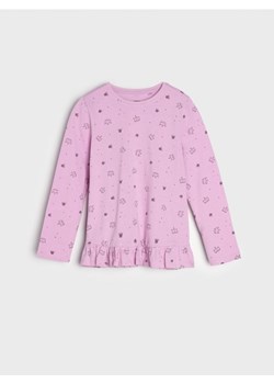 Sinsay - Koszulka - fioletowy ze sklepu Sinsay w kategorii Bluzki dziewczęce - zdjęcie 161590941