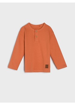 Sinsay - Koszulka - pomarańczowy ze sklepu Sinsay w kategorii Kaftaniki i bluzki - zdjęcie 161590953