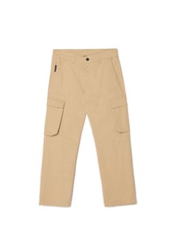 Cropp - Beżowe spodnie comfort cargo - beżowy ze sklepu Cropp w kategorii Spodnie męskie - zdjęcie 161598980