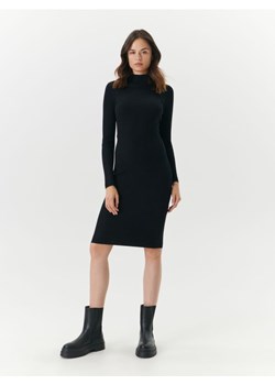 Sinsay - Sukienka midi dzianinowa - czarny ze sklepu Sinsay w kategorii Sukienki ciążowe - zdjęcie 161603111