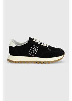 Gant sneakersy zamszowe Caffay kolor czarny 27533167.G00 ze sklepu ANSWEAR.com w kategorii Buty sportowe damskie - zdjęcie 161607470
