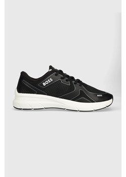 BOSS sneakersy Owen kolor czarny 50493217 ze sklepu ANSWEAR.com w kategorii Buty sportowe męskie - zdjęcie 161608172