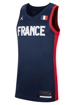 Koszulka do koszykówki France Jordan Limited (wersja wyjazdowa) - Niebieski ze sklepu Nike poland w kategorii T-shirty męskie - zdjęcie 161609890