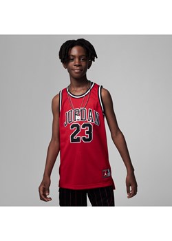 Koszulka bez rękawów dla dużych dzieci (chłopców) Jordan - Czerwony ze sklepu Nike poland w kategorii T-shirty chłopięce - zdjęcie 161609992