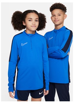 Treningowa koszulka piłkarska dla dużych dzieci Nike Dri-FIT Academy23 - Niebieski ze sklepu Nike poland w kategorii T-shirty chłopięce - zdjęcie 161610053
