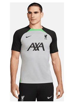 Męska dzianinowa koszulka piłkarska Nike Dri-FIT Liverpool F.C. Strike - Szary ze sklepu Nike poland w kategorii T-shirty męskie - zdjęcie 161610161