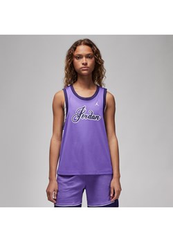 Koszulka damska Jordan - Fiolet ze sklepu Nike poland w kategorii Bluzki damskie - zdjęcie 161610174