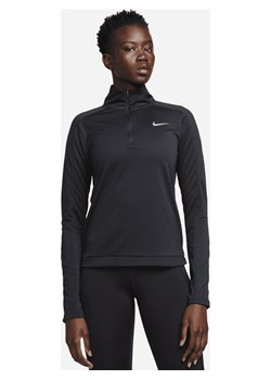 Damska bluza z zamkiem 1/4 Nike Dri-FIT Pacer - Czerń ze sklepu Nike poland w kategorii Bluzy damskie - zdjęcie 161610193