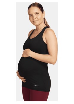 Damska ciążowa koszulka bez rękawów Nike Dri-FIT (M) - Czerń ze sklepu Nike poland w kategorii Bluzki ciążowe - zdjęcie 161610293