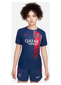 Damska koszulka piłkarska Nike Dri-FIT ADV Paris Saint-Germain Match 2023/24 (wersja domowa) - Niebieski ze sklepu Nike poland w kategorii Bluzki damskie - zdjęcie 161610443