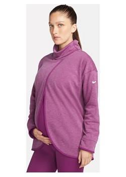 Damska ciążowa bluza Nike (M) - Fiolet ze sklepu Nike poland w kategorii Bluzy ciążowe - zdjęcie 161610512
