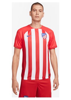 Męska koszulka piłkarska Nike Dri-FIT Atlético Madryt 2023/24 Stadium (wersja domowa) - Czerwony ze sklepu Nike poland w kategorii T-shirty męskie - zdjęcie 161610554