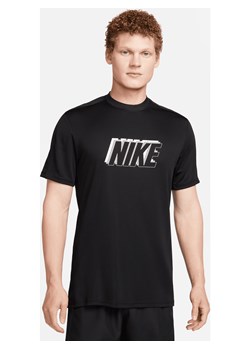 Męska koszulka piłkarska z krótkim rękawem Dri-FIT Nike Academy - Czerń ze sklepu Nike poland w kategorii T-shirty męskie - zdjęcie 161610620