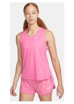 Damska koszulka bez rękawów do biegania Nike Dri-FIT Race - Różowy ze sklepu Nike poland w kategorii Bluzki damskie - zdjęcie 161610824