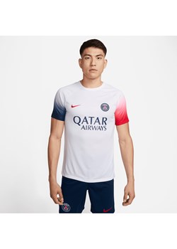 Męska przedmeczowa koszulka piłkarska Nike Dri-FIT Paris Saint-Germain Academy Pro - Biel ze sklepu Nike poland w kategorii T-shirty męskie - zdjęcie 161610830