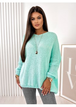 sweter varmo miętowy one size ze sklepu UBRA w kategorii Swetry damskie - zdjęcie 161615214