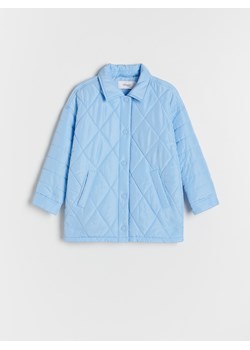 Reserved - Pikowana kurtka - niebieski ze sklepu Reserved w kategorii Kurtki dziewczęce - zdjęcie 161641982