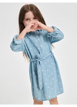 Sinsay - Sukienka jeansowa - niebieski ze sklepu Sinsay w kategorii Sukienki dziewczęce - zdjęcie 161642530