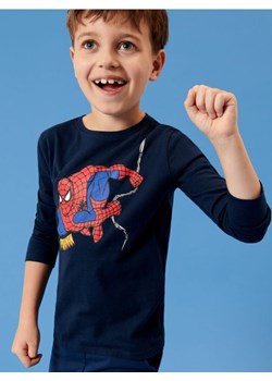 Sinsay - Koszulka Spiderman - granatowy ze sklepu Sinsay w kategorii T-shirty chłopięce - zdjęcie 161642543