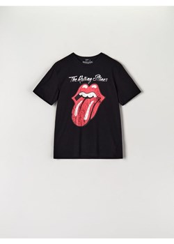 Sinsay - Koszulka The Rolling Stones - czarny ze sklepu Sinsay w kategorii T-shirty męskie - zdjęcie 161654693