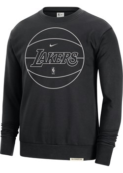 Męska bluza dresowa Nike Dri-FIT NBA Los Angeles Lakers Standard Issue - Czerń ze sklepu Nike poland w kategorii Bluzy męskie - zdjęcie 161660960