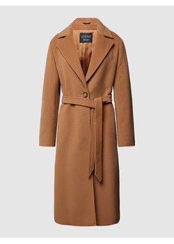 Płaszcz z domieszką kaszmiru ze sklepu Peek&Cloppenburg  w kategorii Płaszcze damskie - zdjęcie 161674520