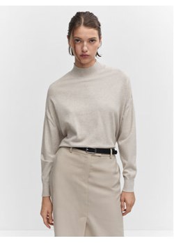 Mango Sweter Vieirabs 57033802 Beżowy Oversize ze sklepu MODIVO w kategorii Swetry damskie - zdjęcie 161676704