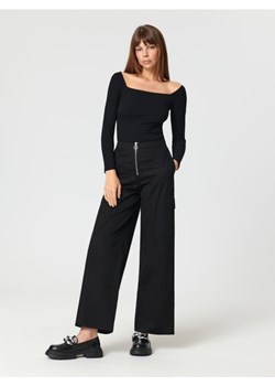 Sinsay - Spodnie kuloty - czarny ze sklepu Sinsay w kategorii Spodnie damskie - zdjęcie 161683061