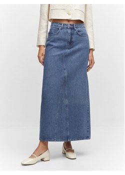 Mango Spódnica jeansowa Diana 57033806 Niebieski Regular Fit ze sklepu MODIVO w kategorii Spódnice - zdjęcie 161683900