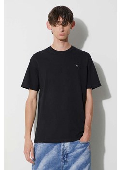 Wood Wood t-shirt bawełniany Essential sami classic t-shirt kolor czarny gładki 20005711.2491 ze sklepu PRM w kategorii T-shirty męskie - zdjęcie 161699780